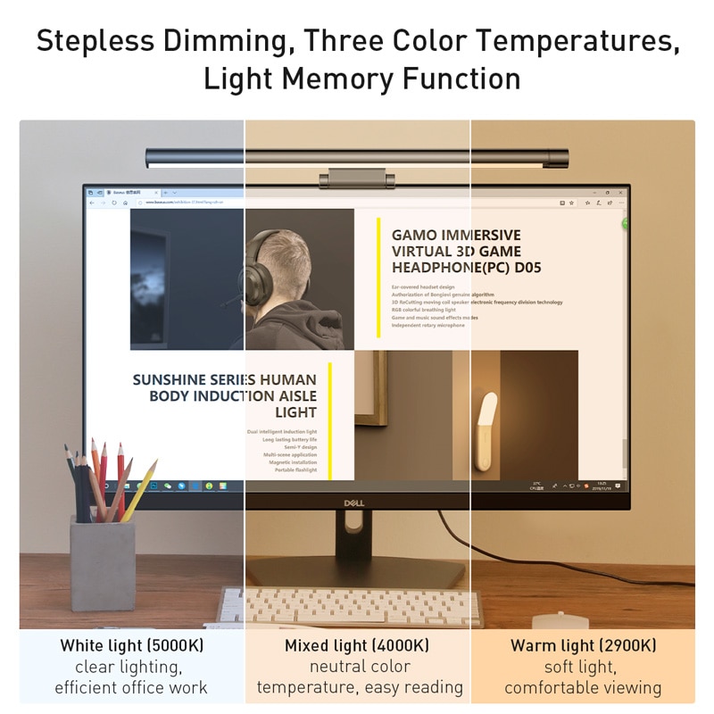 Screen Bar LED Monitor Light Screen Bar LED Monitor Light