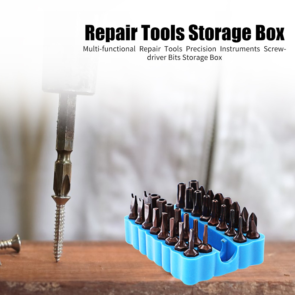 Screw Bit Holders Tool Organizer (2pcs) Screw Bit Holders Tool Organizer (2pcs)