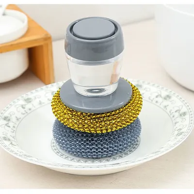 Scrub Brush with Soap Dispenser Scrub Brush with Soap Dispenser