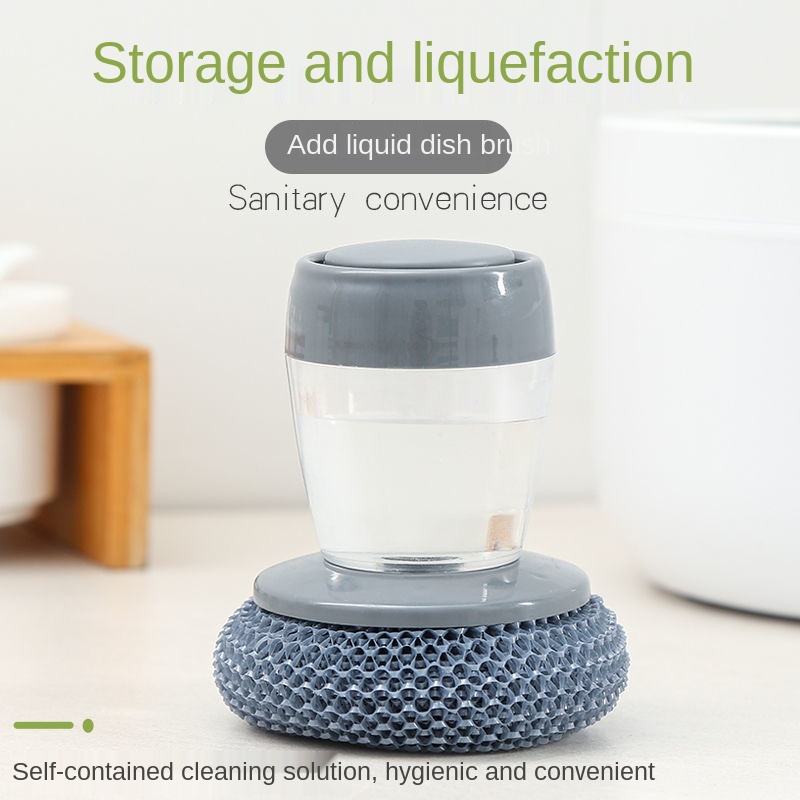 Scrub Brush with Soap Dispenser Scrub Brush with Soap Dispenser