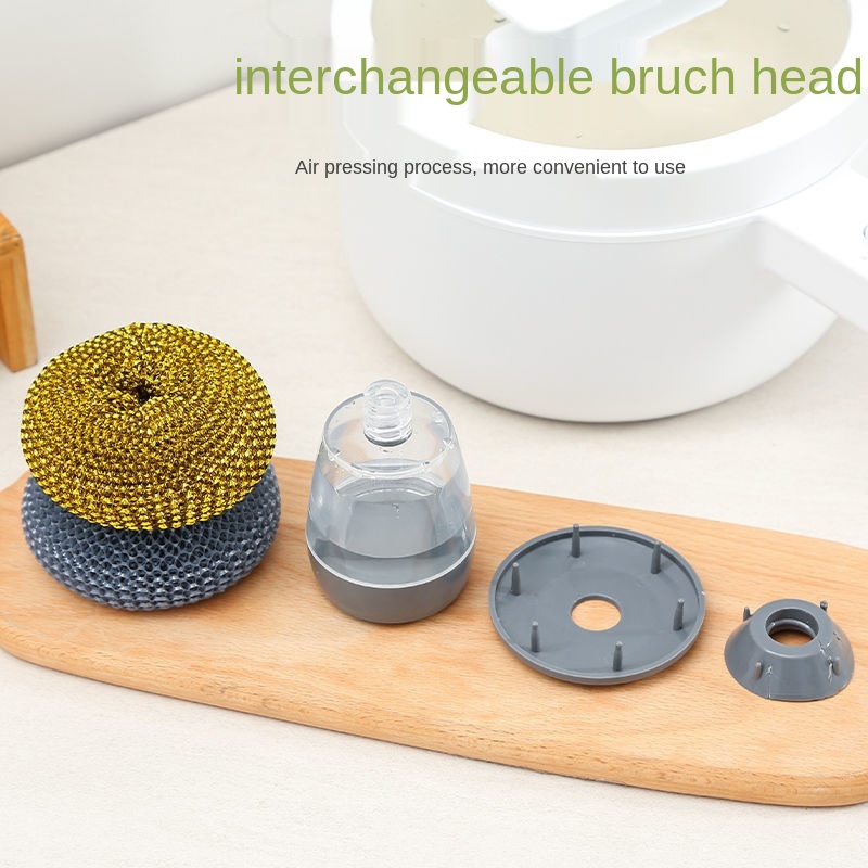 Scrub Brush with Soap Dispenser Scrub Brush with Soap Dispenser