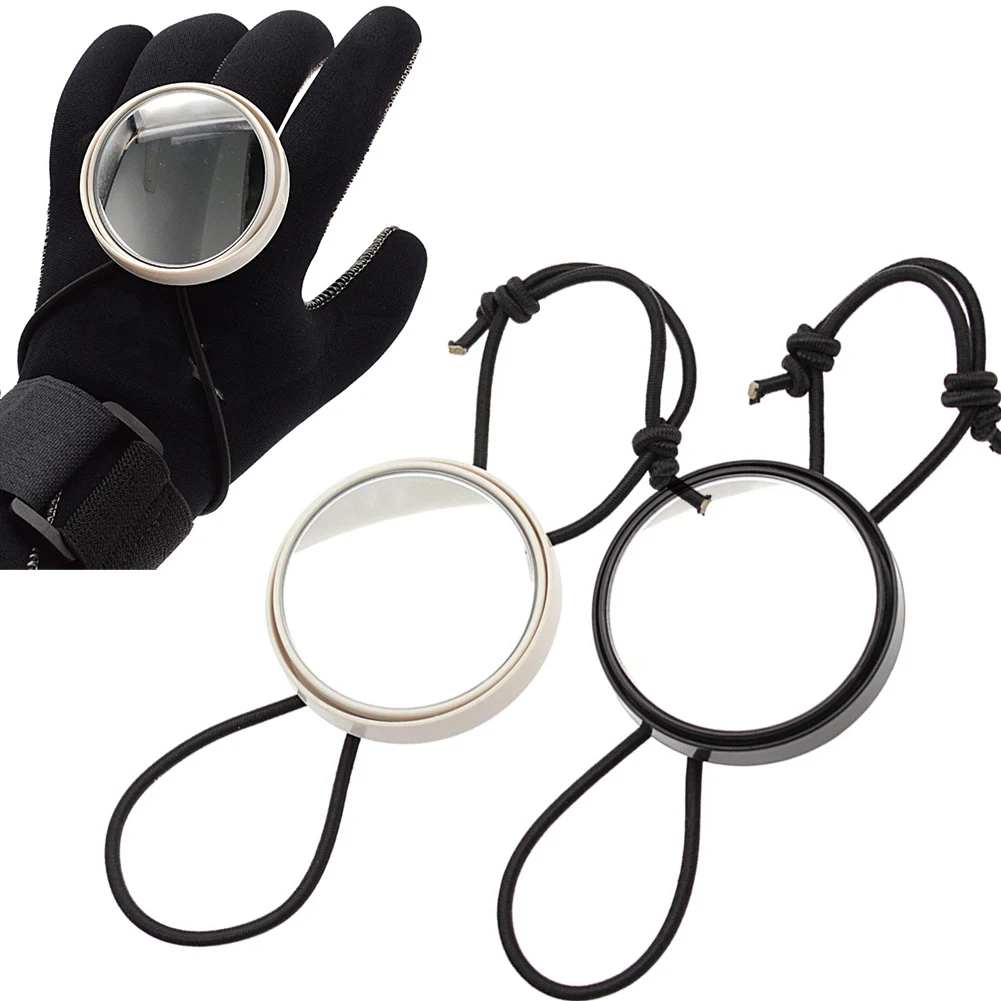 Scuba Diving Wrist Mirror Adjustable Strap Safety Equipment For Underwater Diving Rearview Mirror Swimming Accessories