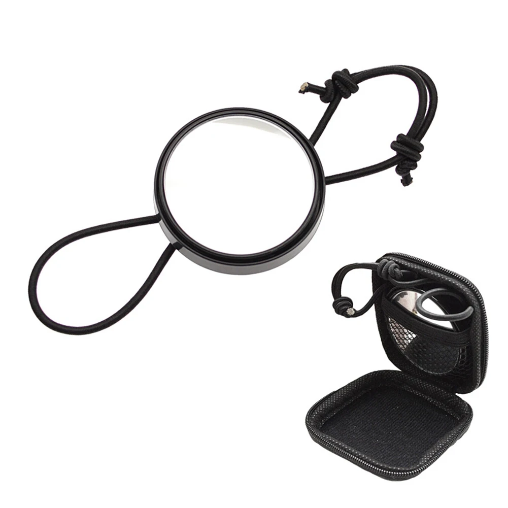 Scuba Diving Wrist Mirror Adjustable Strap Safety Equipment For Underwater Diving Rearview Mirror Swimming Accessories Scuba Diving Wrist Mirror Adjustable Strap Safety Equipment For Underwater Diving Rearview Mirror Swimming Accessories