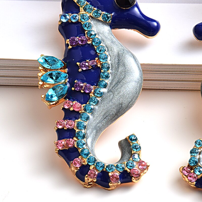Seahorse Earrings Ladies Fashion Accessory