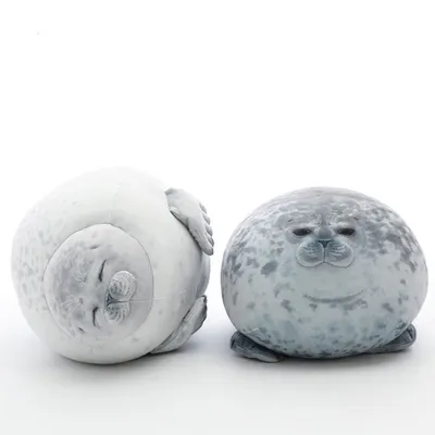 Seal Pillow Chubby Animal Cushion Seal Pillow Chubby Animal Cushion
