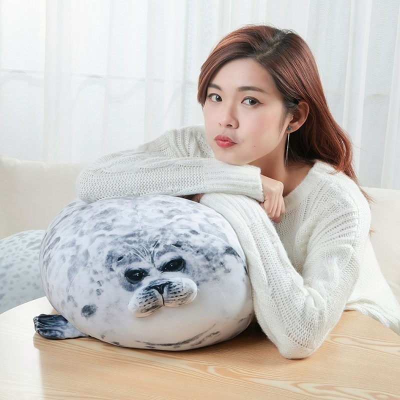 Seal Pillow Chubby Animal Cushion Seal Pillow Chubby Animal Cushion