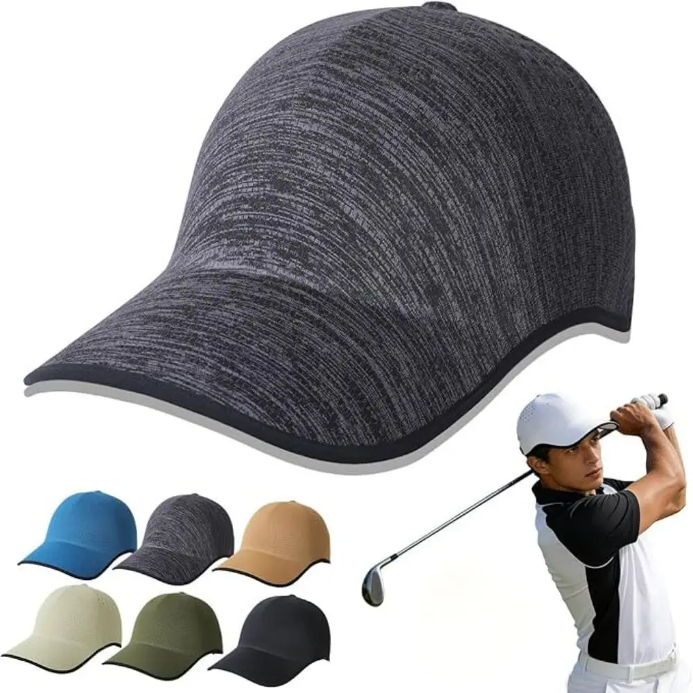 Seamless Baseball Cap Quick Drying Packable Sports Hat Polyester Breathable Outdoor Hat Seamless Baseball Cap Quick Drying Packable Sports Hat Polyester Breathable Outdoor Hat
