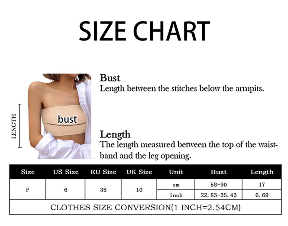 Seamless Breathable Mesh Tube Bra