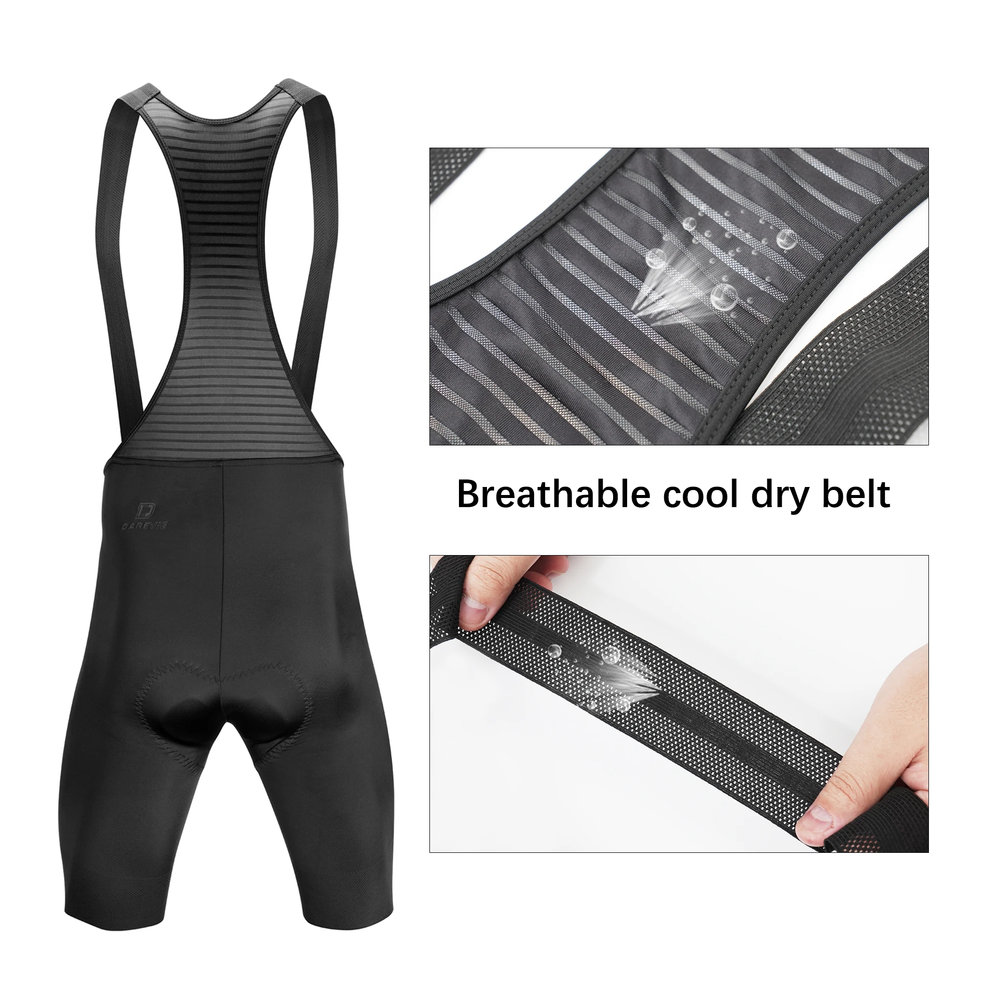 Seamless Men's Cycling Bib Shorts Seamless Men's Cycling Bib Shorts