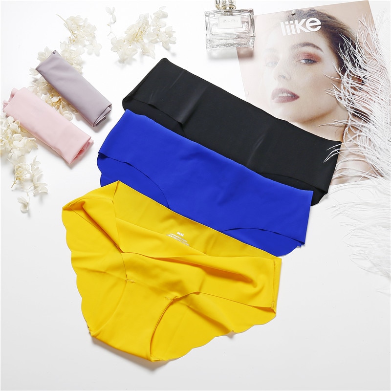 Seamless Panties 3 Pcs/Set Seamless Panties 3 Pcs/Set