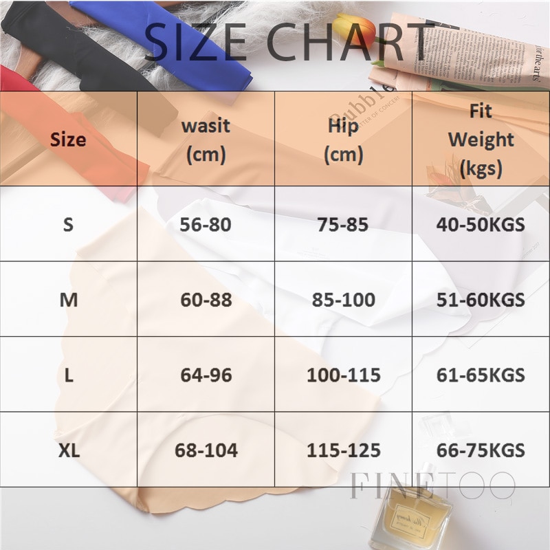 Seamless Panties 3 Pcs/Set Seamless Panties 3 Pcs/Set