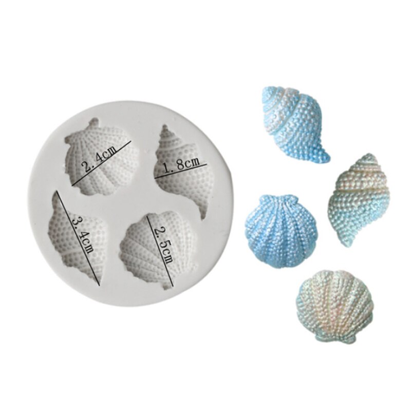 Seashell Mould Silicone Decorating Tool Seashell Mould Silicone Decorating Tool