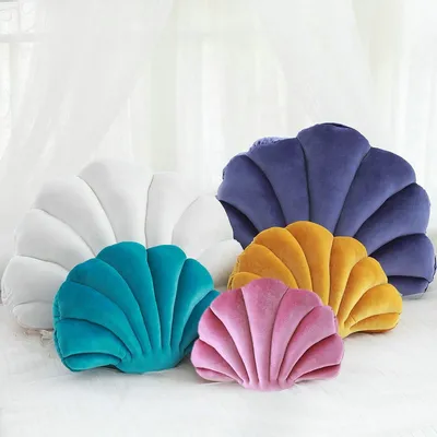 Seashell Pillow Luxurious Home Decoration Seashell Pillow Luxurious Home Decoration