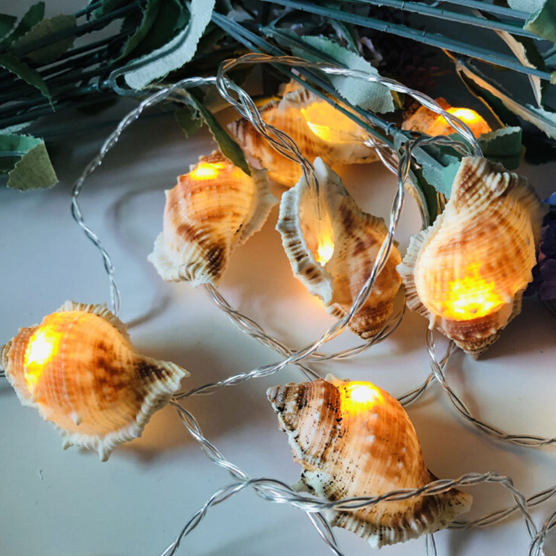 Seashell String Lights LED Decor