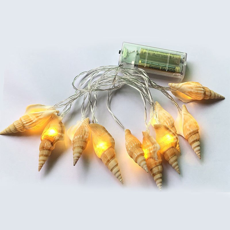 Seashell String Lights LED Decor Seashell String Lights LED Decor