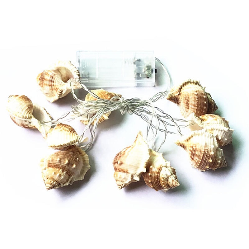 Seashell String Lights LED Decor Seashell String Lights LED Decor
