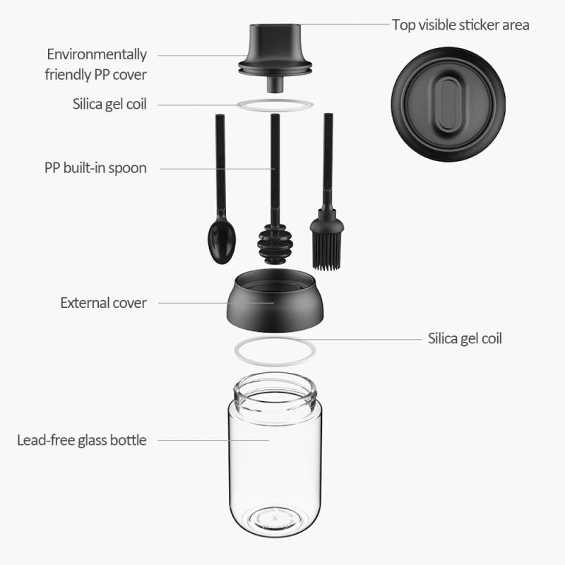 Seasoning Jar with Silicone Scooper Seasoning Jar with Silicone Scooper
