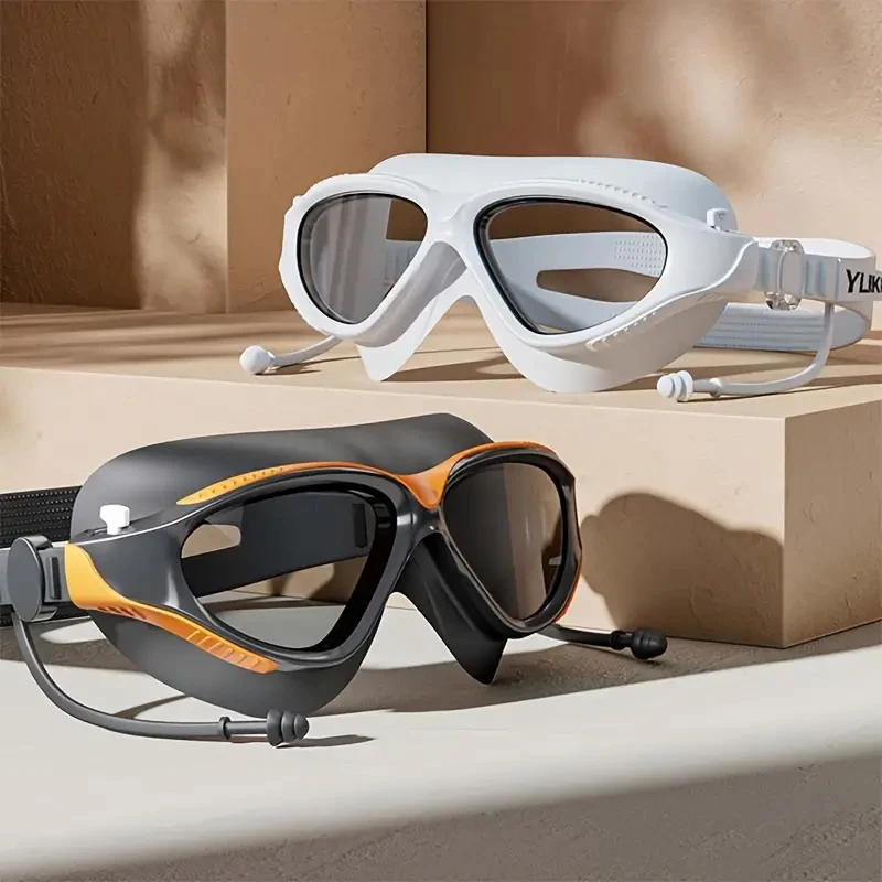 Seasprint Professional Adult Anti-fog UV protection Lens Men Women Swimming Goggles Waterproof Adjustable Silicone swim