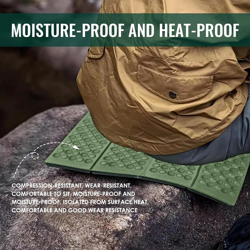 Seat Cushion Outdoor Foldable Thermal Seat Pads Outdoor Foldable Seat Mat Waterproof Portable for Outdoor Playground