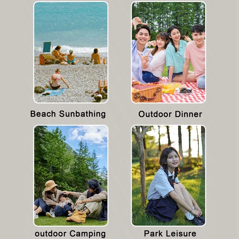 Seat Cushion Outdoor Foldable Thermal Seat Pads Outdoor Foldable Seat Mat Waterproof Portable for Outdoor Playground