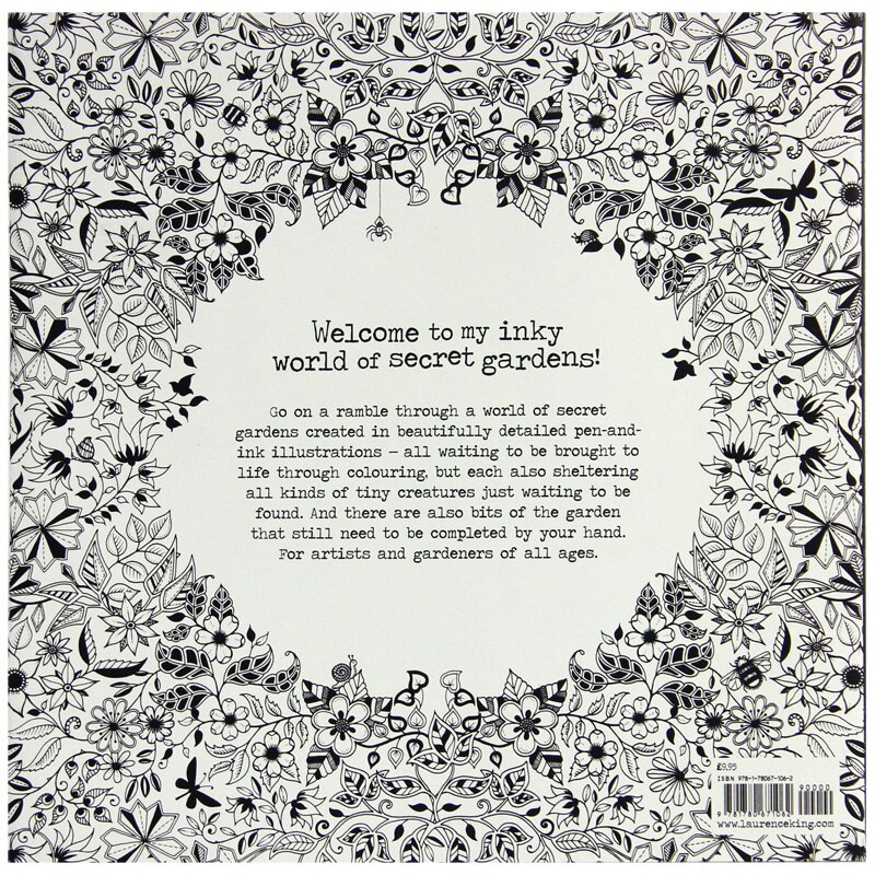 Secret Garden Coloring Book Painting Book Secret Garden Coloring Book Painting Book