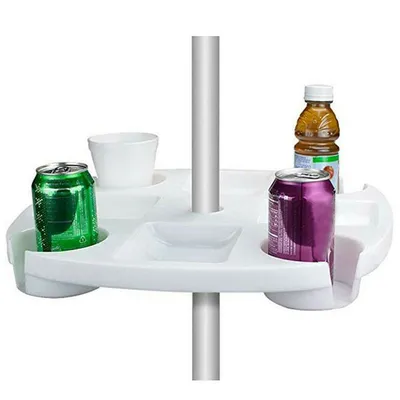 Sectioned Beach Umbrella Table Tray Sectioned Beach Umbrella Table Tray
