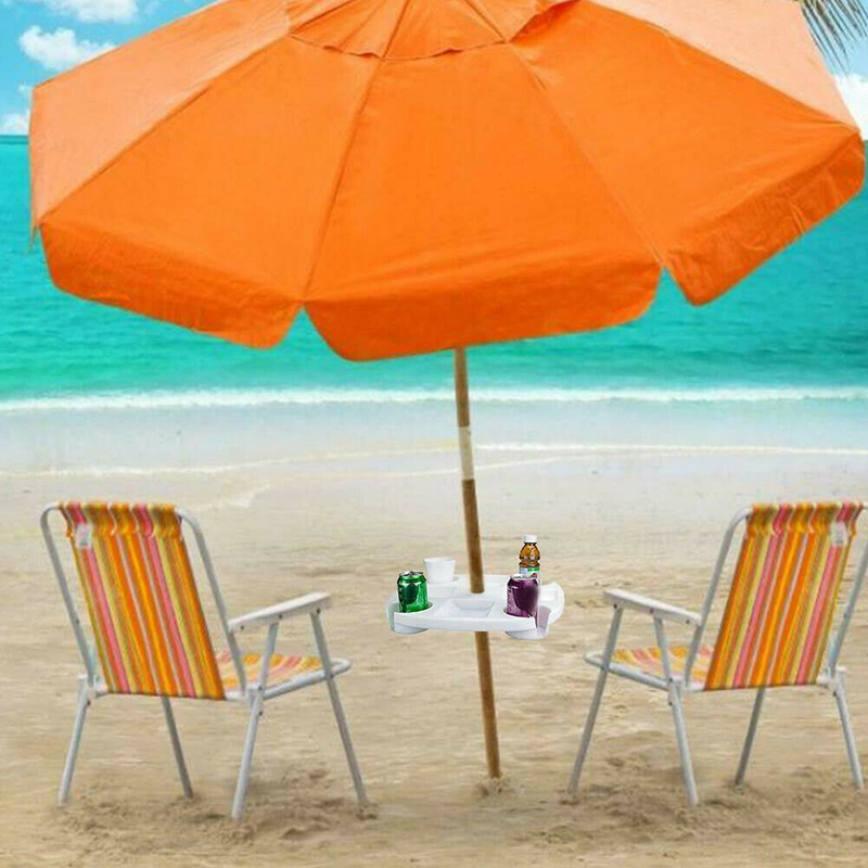 Sectioned Beach Umbrella Table Tray Sectioned Beach Umbrella Table Tray