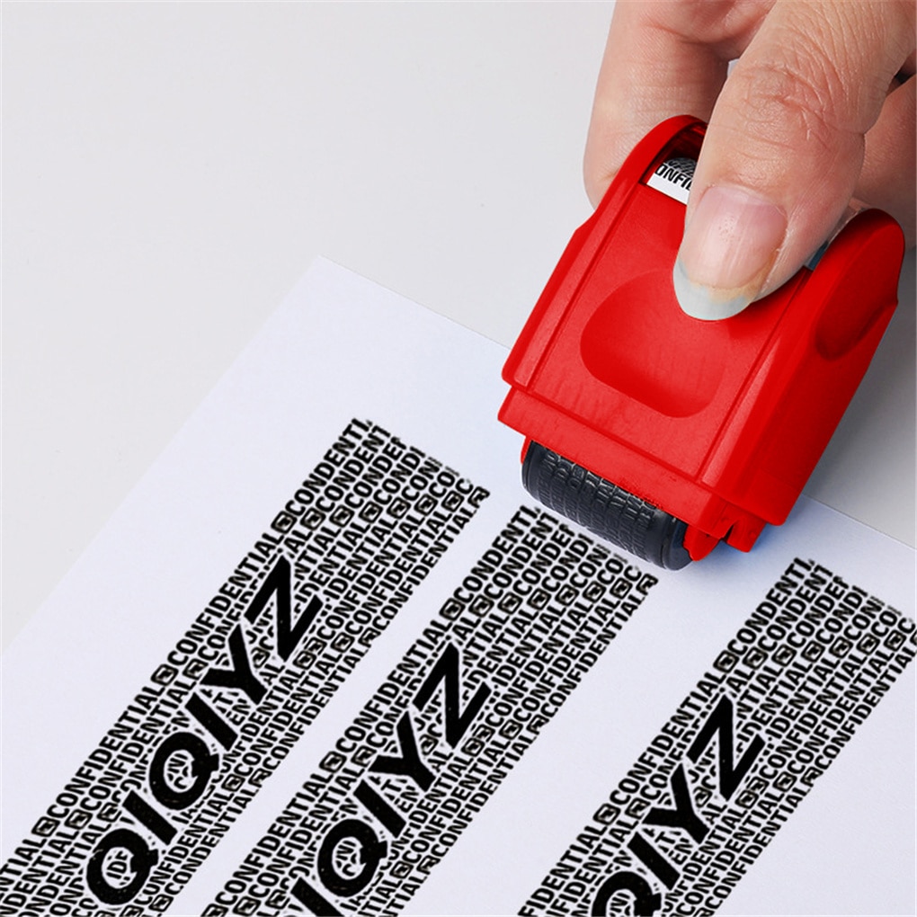 Security Stamp Roller Information Concealer Security Stamp Roller Information Concealer