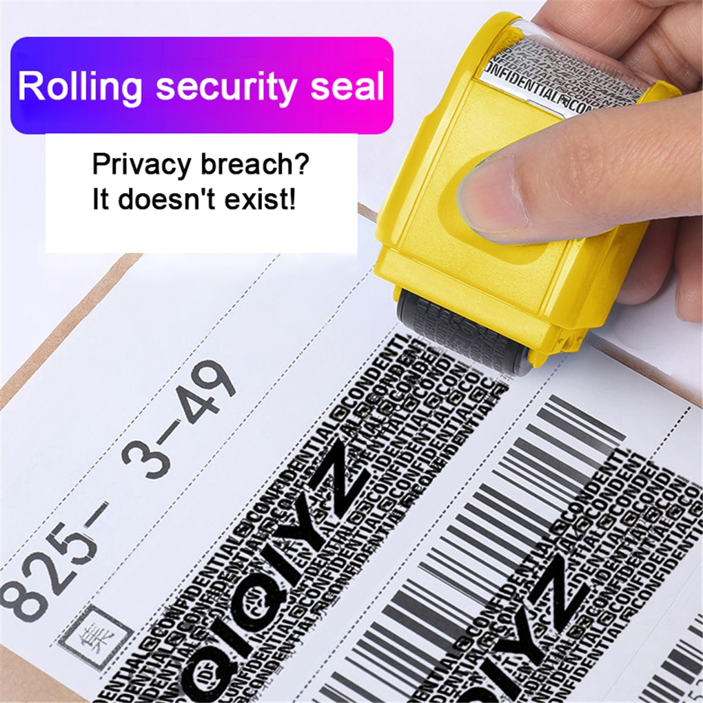 Security Stamp Roller Information Concealer Security Stamp Roller Information Concealer