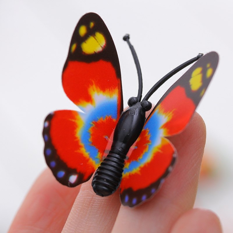 Self Adhesive 3D Butterfly Decoration (12 pcs)