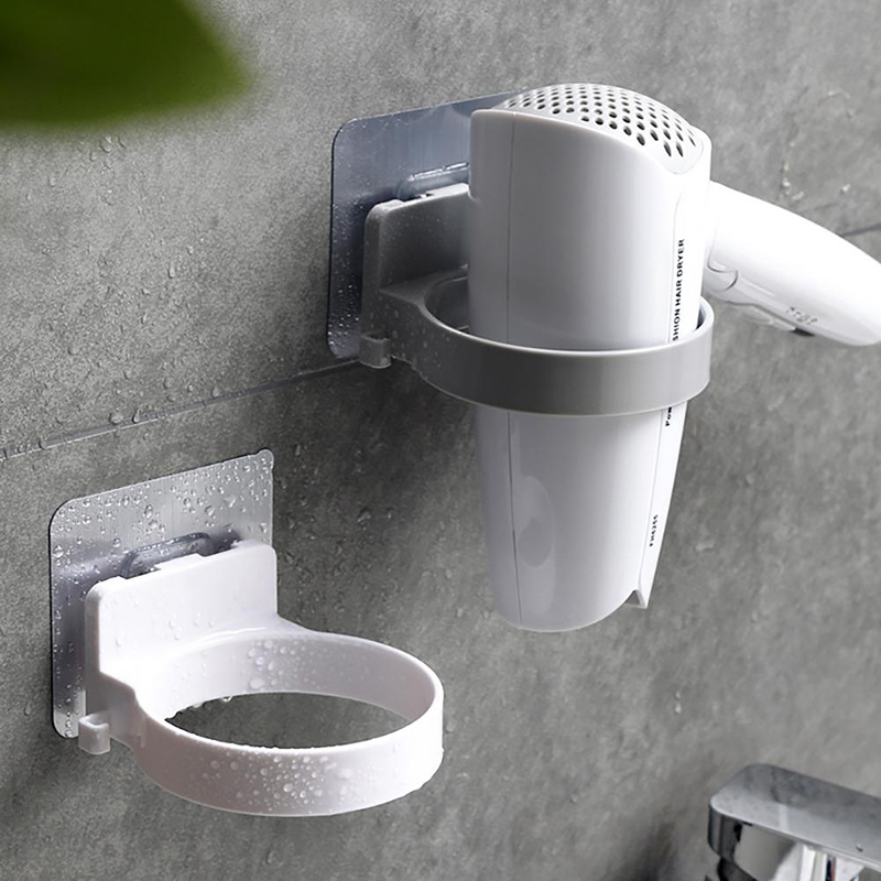 Self Adhesive Bathroom Hair Dryer Holder Self Adhesive Bathroom Hair Dryer Holder