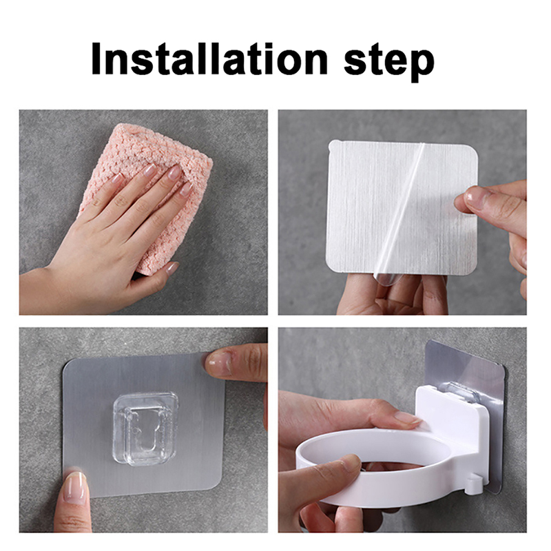 Self Adhesive Bathroom Hair Dryer Holder Self Adhesive Bathroom Hair Dryer Holder