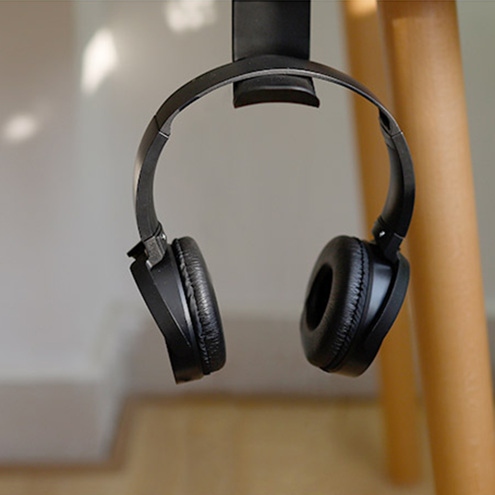 Self Adhesive Bracket Desk Headphone Hanger