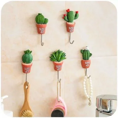 Self Adhesive Cactus Wall Hook