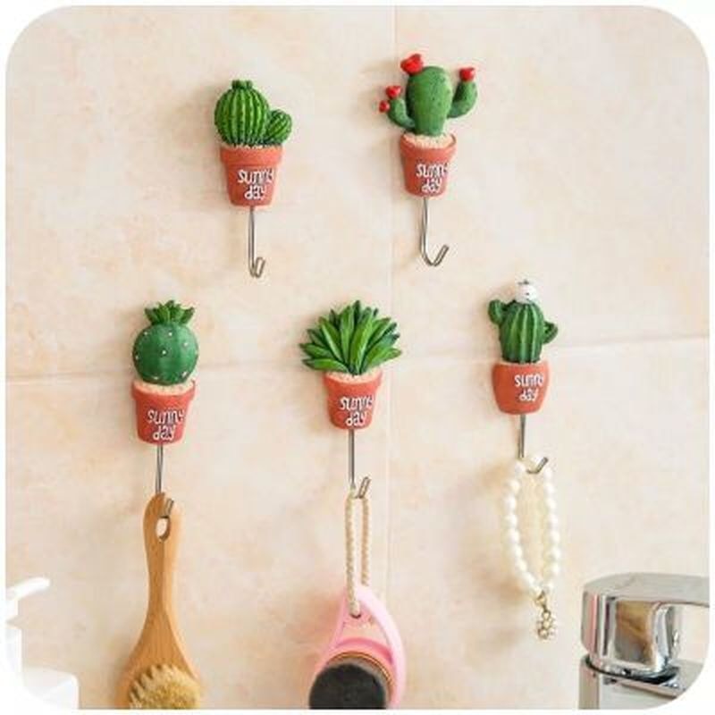 Self Adhesive Cactus Wall Hook Self Adhesive Cactus Wall Hook