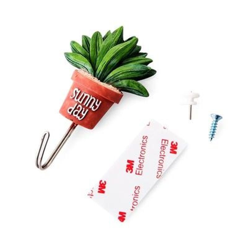 Self Adhesive Cactus Wall Hook