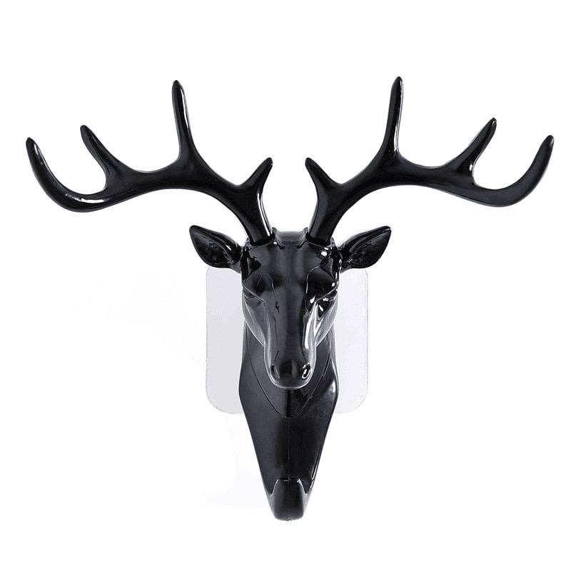Self Adhesive Deer Coat Hooks (3 pcs) Self Adhesive Deer Coat Hooks (3 pcs)
