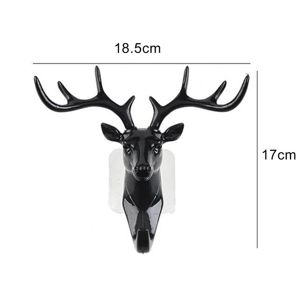 Self Adhesive Deer Coat Hooks (3 pcs) Self Adhesive Deer Coat Hooks (3 pcs)