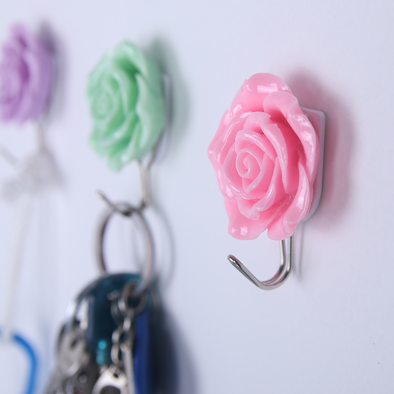 Self Adhesive Flower Wall Hooks (2pcs) Self Adhesive Flower Wall Hooks (2pcs)