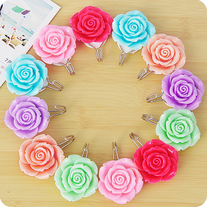 Self Adhesive Flower Wall Hooks (2pcs) Self Adhesive Flower Wall Hooks (2pcs)