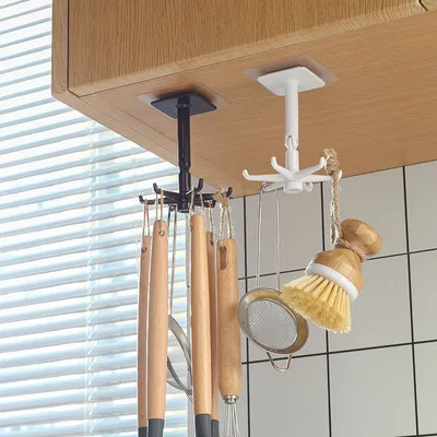 Self Adhesive Foldable Rotating Hook Kitchen Free Kitchenware Storage Hook Bathroom Towel Hook Self Adhesive Foldable Rotating Hook Kitchen Free Kitchenware Storage Hook Bathroom Towel Hook