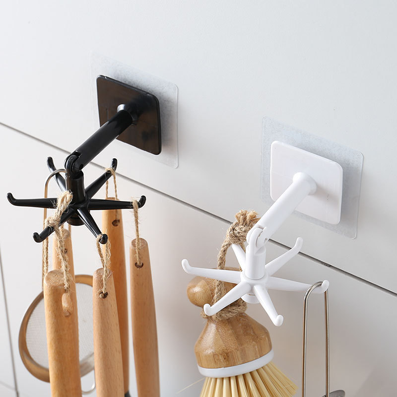 Self Adhesive Foldable Rotating Hook Kitchen Free Kitchenware Storage Hook Bathroom Towel Hook Self Adhesive Foldable Rotating Hook Kitchen Free Kitchenware Storage Hook Bathroom Towel Hook