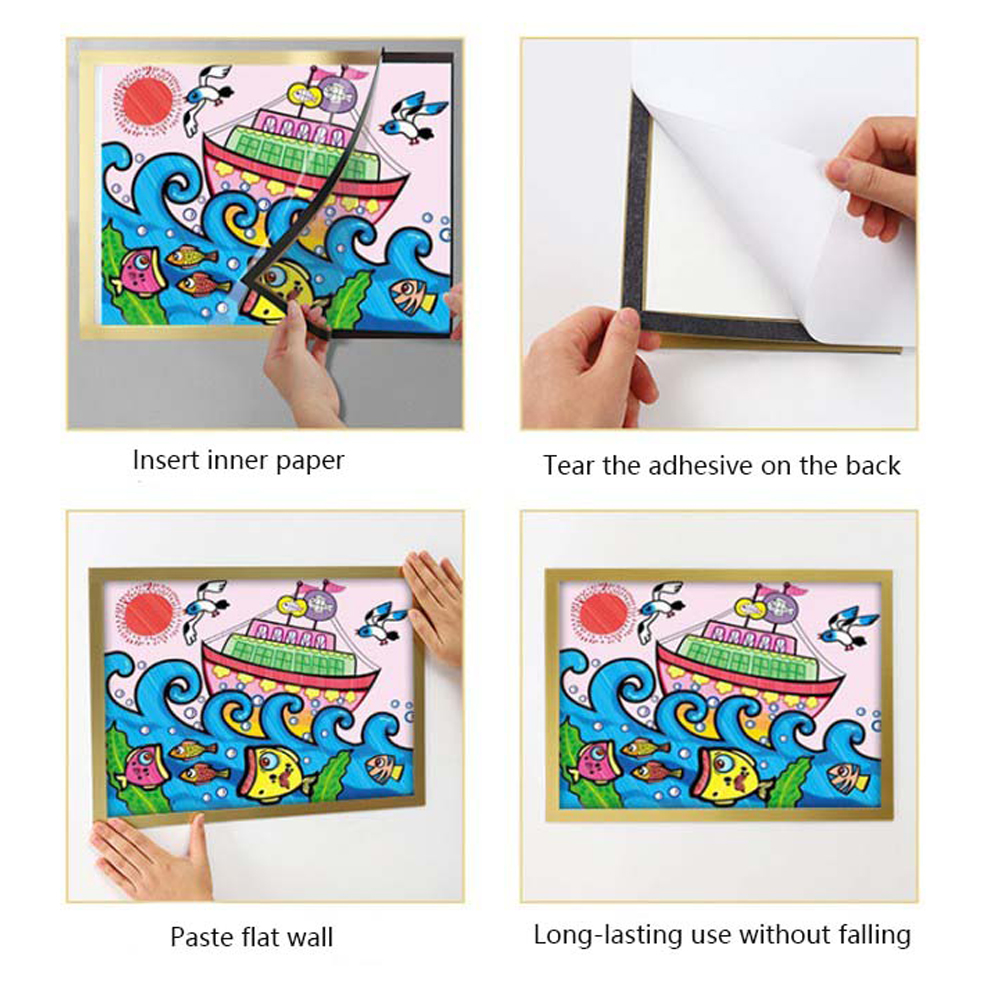 Self Adhesive Magnetic Picture Frame Self Adhesive Magnetic Picture Frame