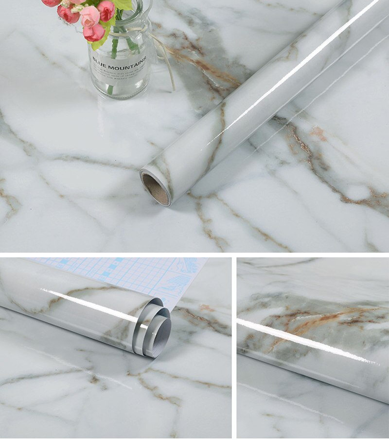 Self Adhesive Marble Film Wallpaper Self Adhesive Marble Film Wallpaper