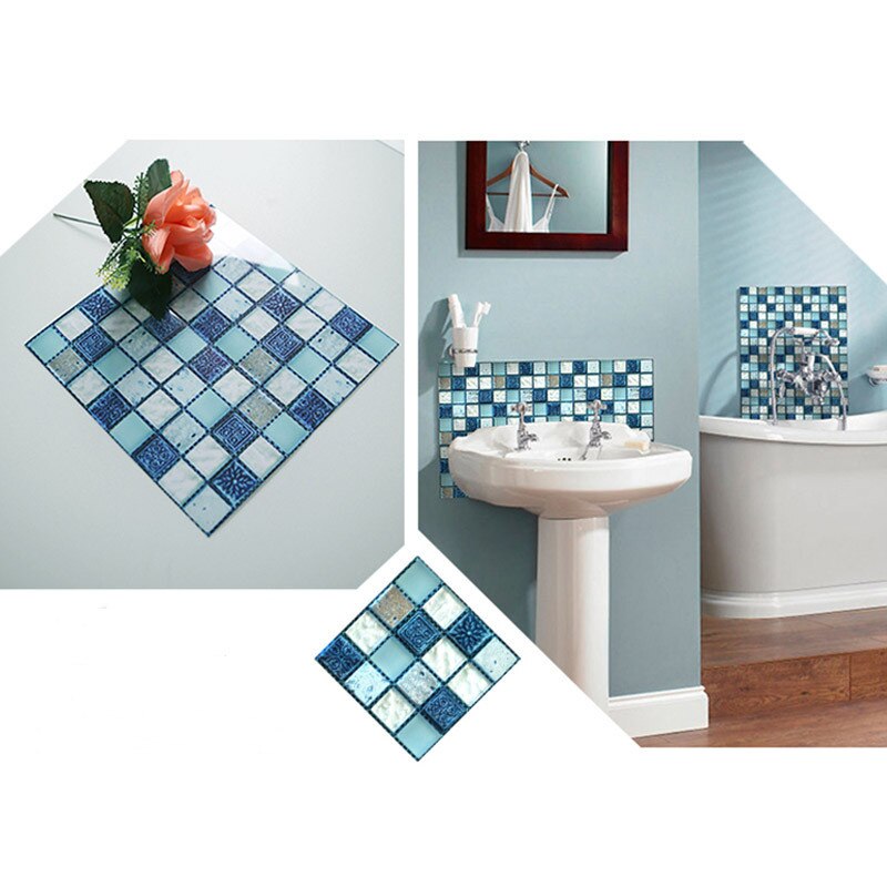 Self Adhesive Mosaic Tile Stickers (20Pcs)