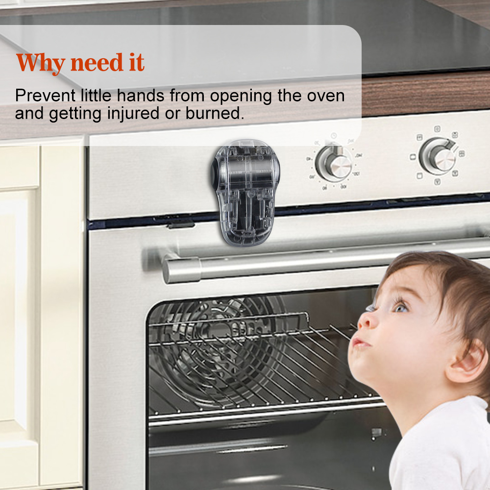 Self Adhesive Oven Door Lock for Child Safety Self Adhesive Oven Door Lock for Child Safety