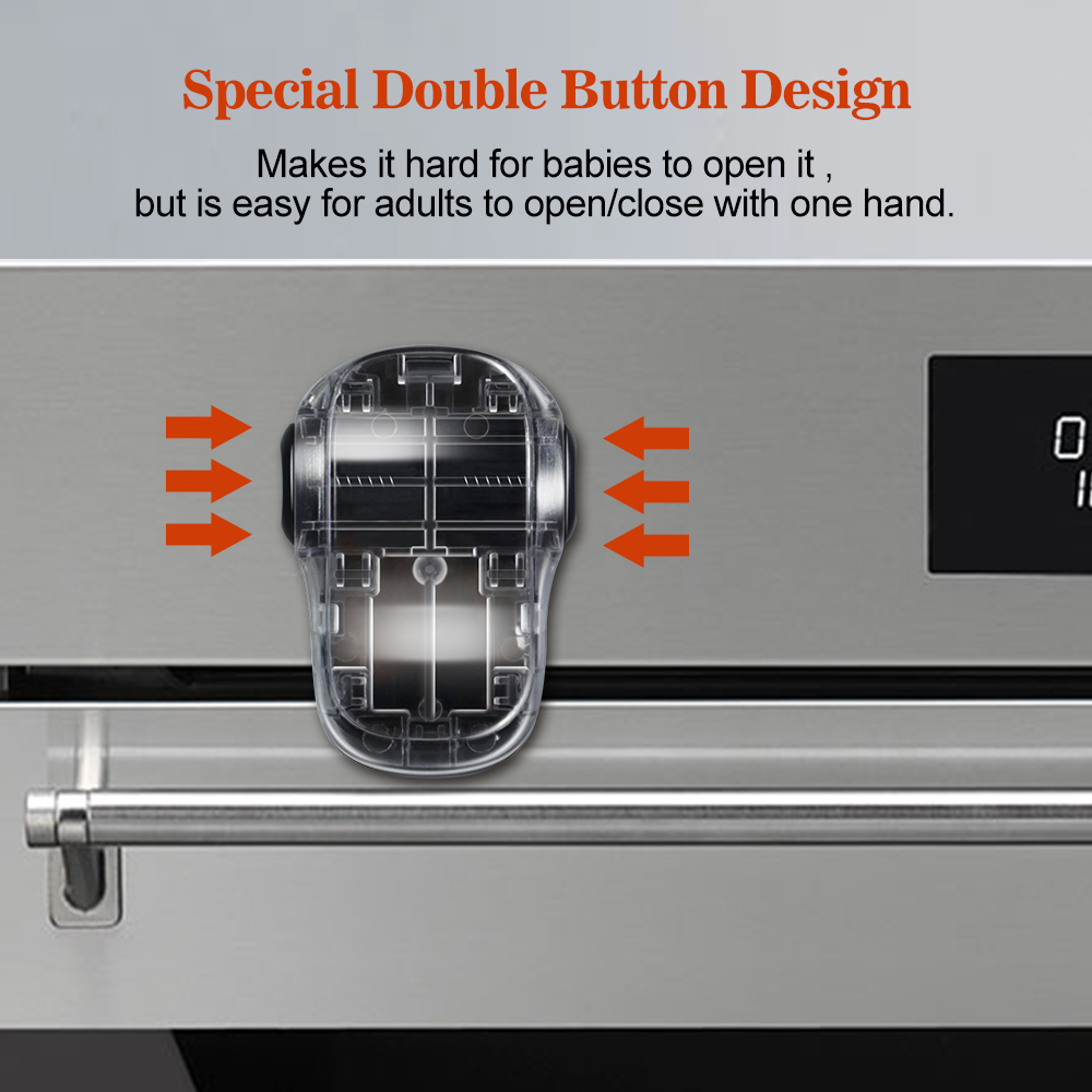 Self Adhesive Oven Door Lock for Child Safety Self Adhesive Oven Door Lock for Child Safety