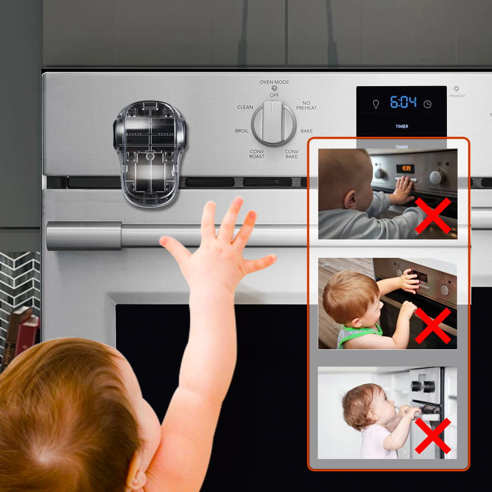 Self Adhesive Oven Door Lock for Child Safety Self Adhesive Oven Door Lock for Child Safety