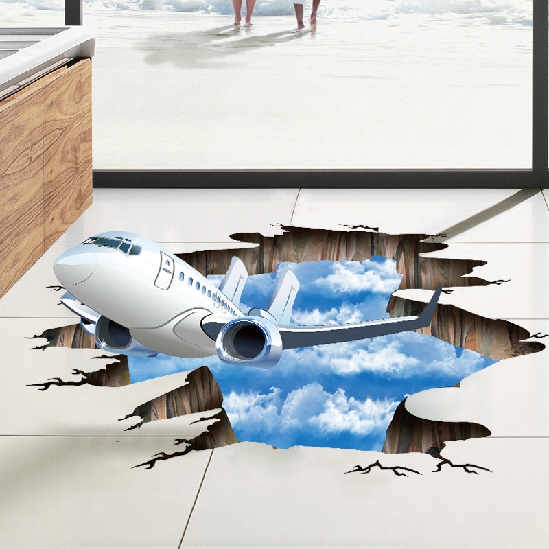Self Adhesive PVC 3D Floor Decal Self Adhesive PVC 3D Floor Decal