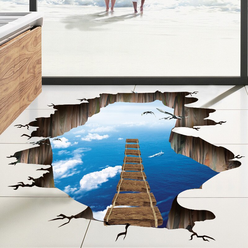 Self Adhesive PVC 3D Floor Decal Self Adhesive PVC 3D Floor Decal